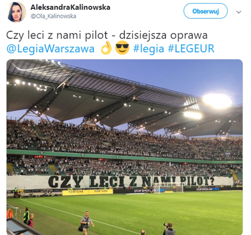 OPRAWA kibiców Legii podczas meczu z Europa FC :D